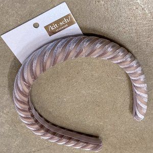 Kitsch Pink Velvet Headband